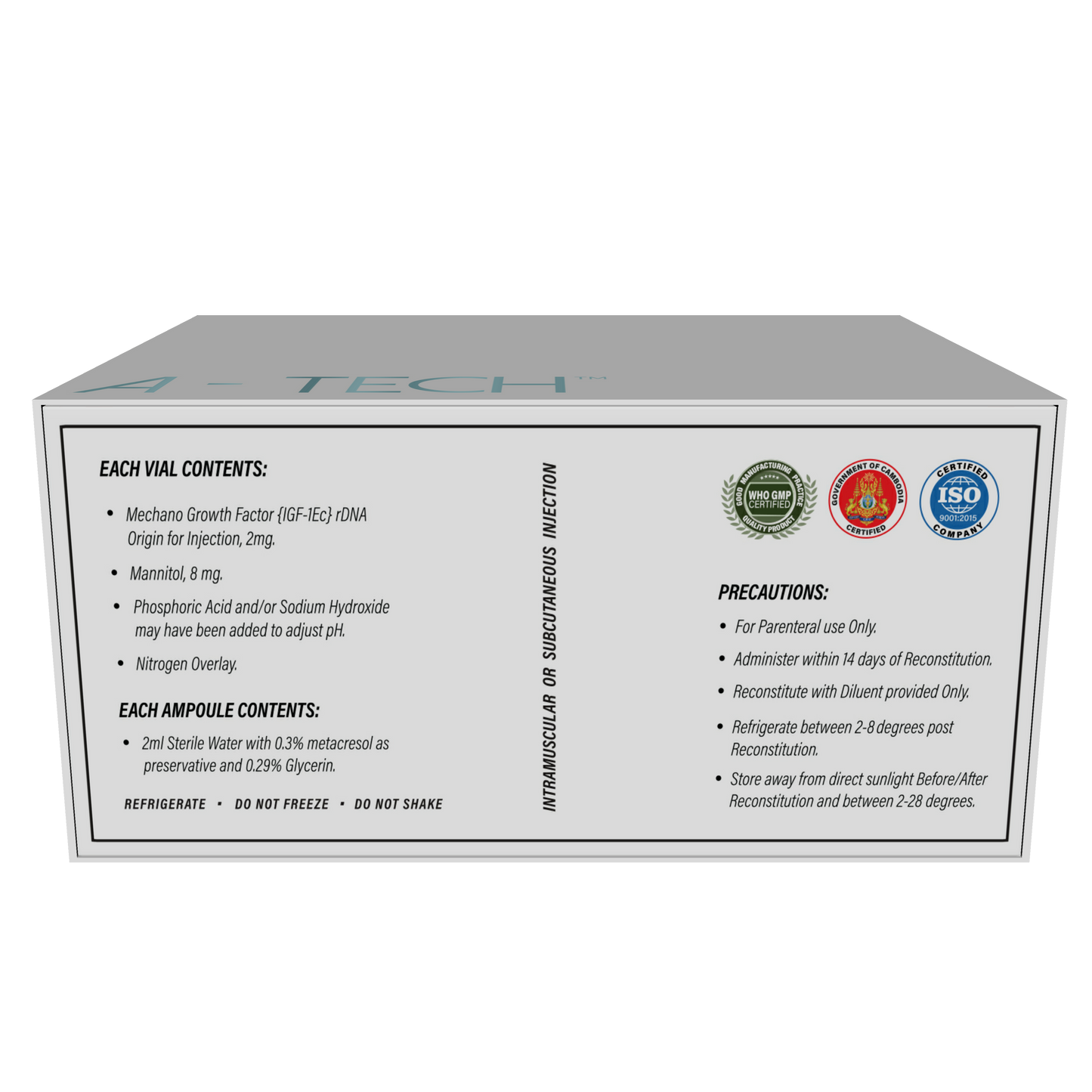 MECHA-TECH ( MGF): Accelerate Muscle repair, Growth, Activate Satellite Cells, and Recovery. Powerful Mechano Growth Factor