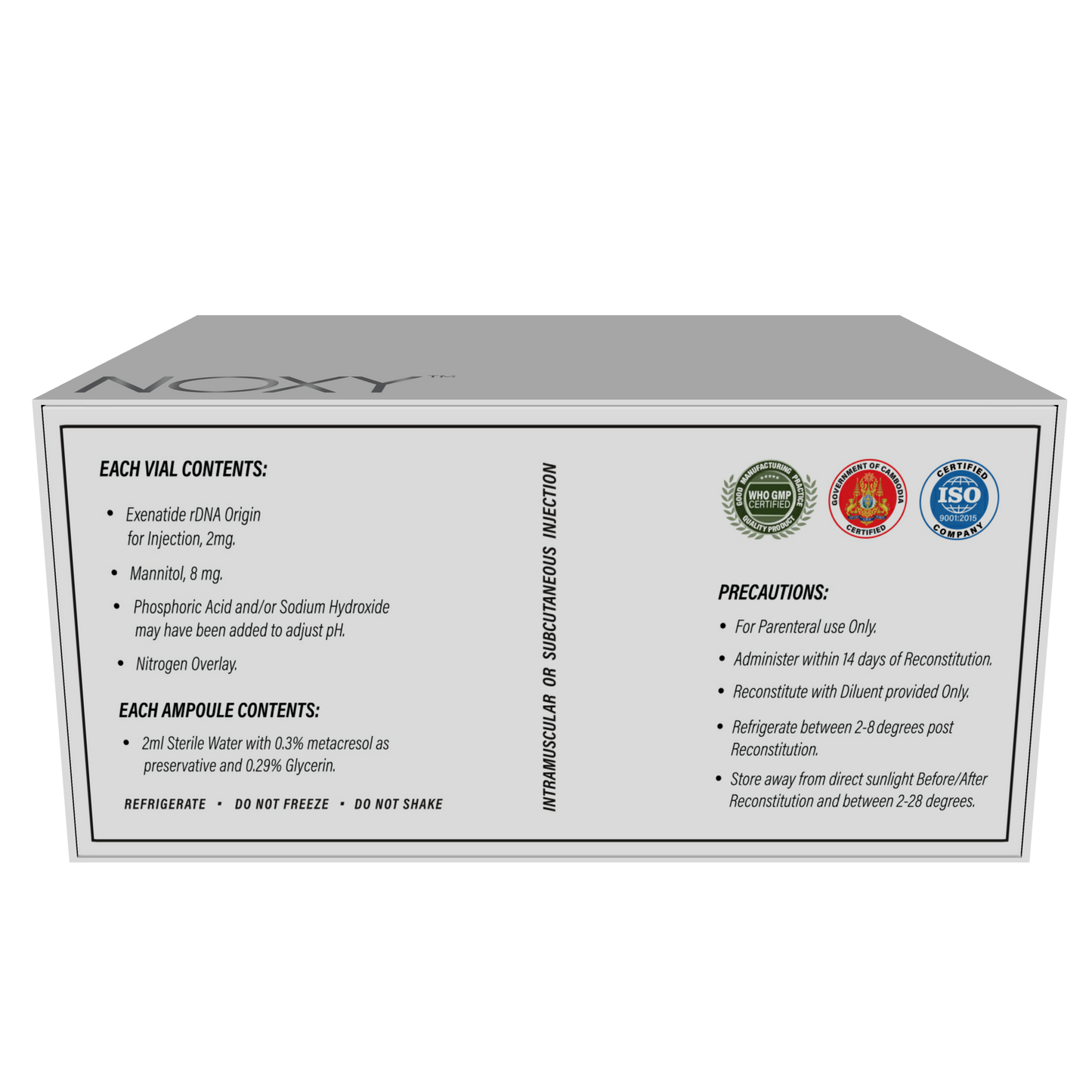 EXENOXY ( Exenatide): Managing type 2 diabetes mellitus, Promotes Weight Loss, and Cardiovascular Health!