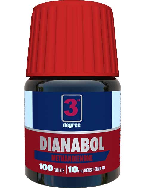 3rd Degree DIANABOL: Classical salt for Mega Muscle Mass and Immense Power. Only DIANABOL COBALAMINUSION™ enhanced !