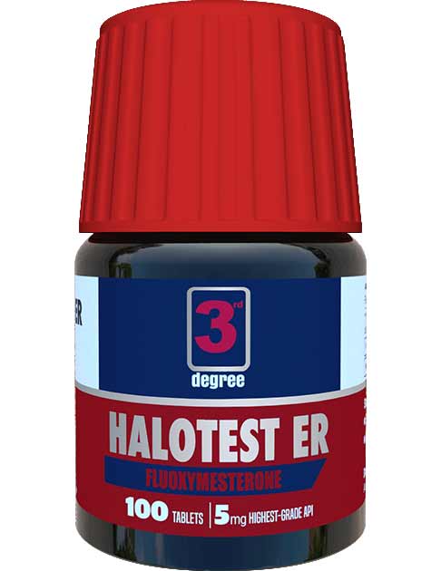 HALOTEST ER: Extreme Boost in Power. Best For Leaner, Harder & Drier Muscles with 0 weight gain.