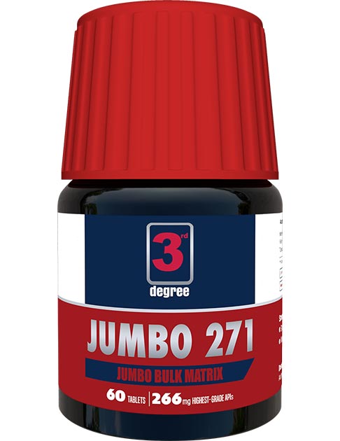 JUMBO 271: Jumbo Oral Bulk Mix of 266mg of Powerful Bulking Anabolics Each Tab.