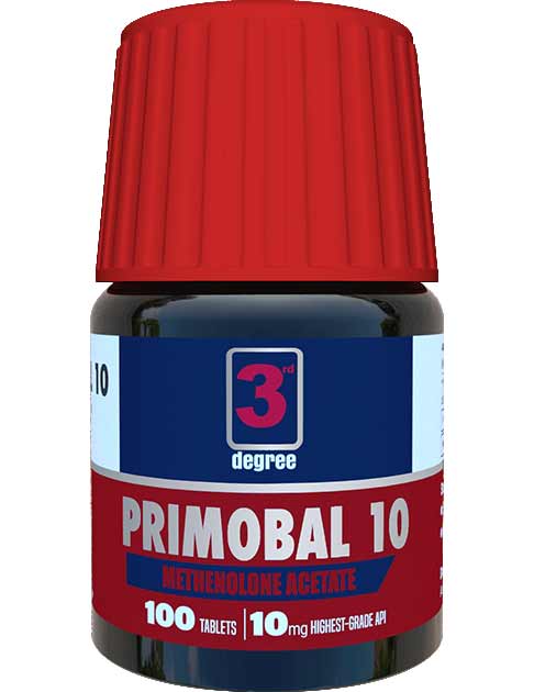 PRIMOBAL 10: Oral Primobolan (Methenolone Acetate) for safe and quality Lean Muscles and fat loss. Ultra HD Physique with stage ready Aesthetics.