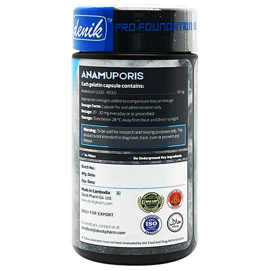 ANAMUPORIS: Anabolicum (Lgd-4033) Potent SARM for powerful bulk, inhuman power and Super fast recovery.