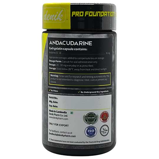 ANDACUDARINE: Andarine(S-4) Powerful alternate to Winstrol, Anavar or Tren for cutting HARD, DRY and LEAN MUSCLES..