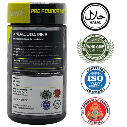 ANDACUDARINE: Andarine(S-4) Powerful alternate to Winstrol, Anavar or Tren for cutting HARD, DRY and LEAN MUSCLES..