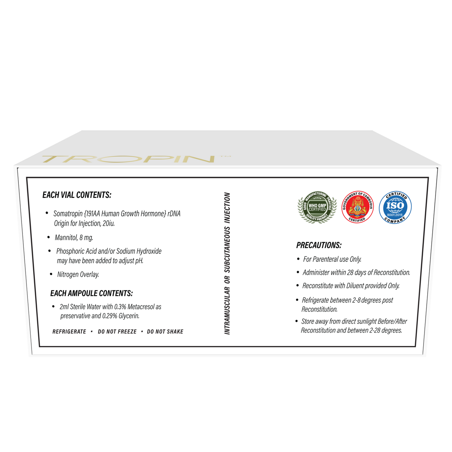 OTOTROPIN: Truest rDNA Somatropin (hGH) for Muscle Growth, fat Loss, Performance and Anti Ageing.