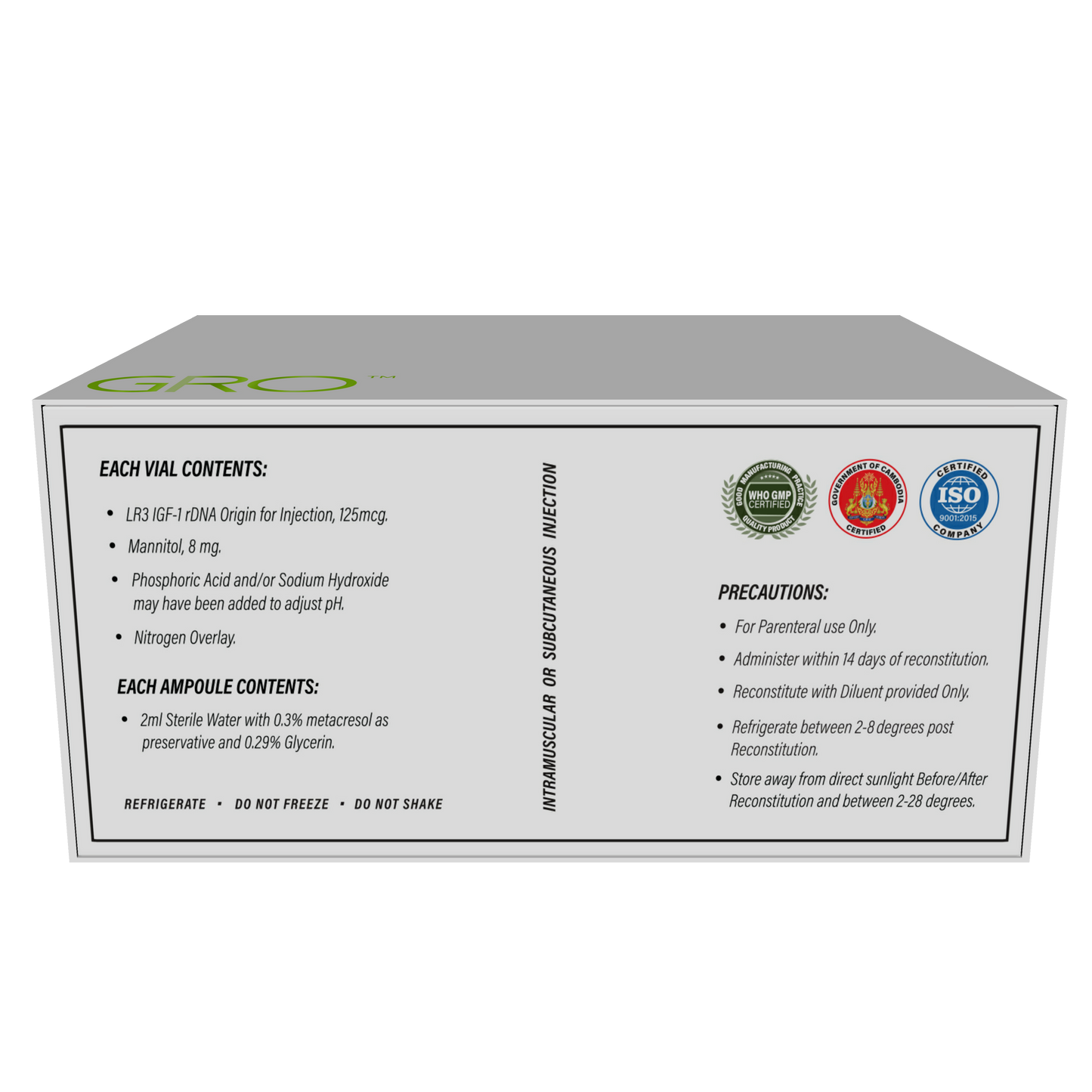 INSUGRO (LR3-IGF1): Maximize Muscle Growth, Speed Recovery, Ignite Fat burn,  and Boost Athletic Performance!