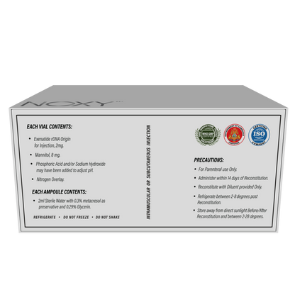 EXENOXY ( Exenatide): Managing type 2 diabetes mellitus, Promotes Weight Loss, and Cardiovascular Health!