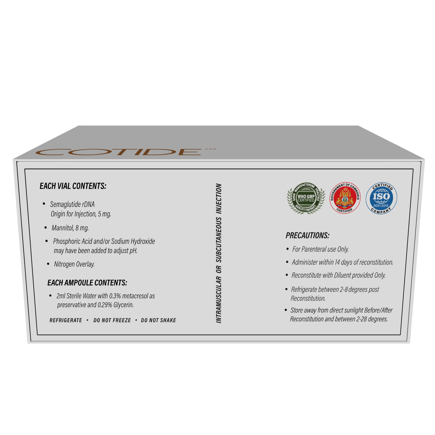 denik Glycotide(Semaglutide Injection): The Innovative Most efficient f͏at loss Peptide ever created.