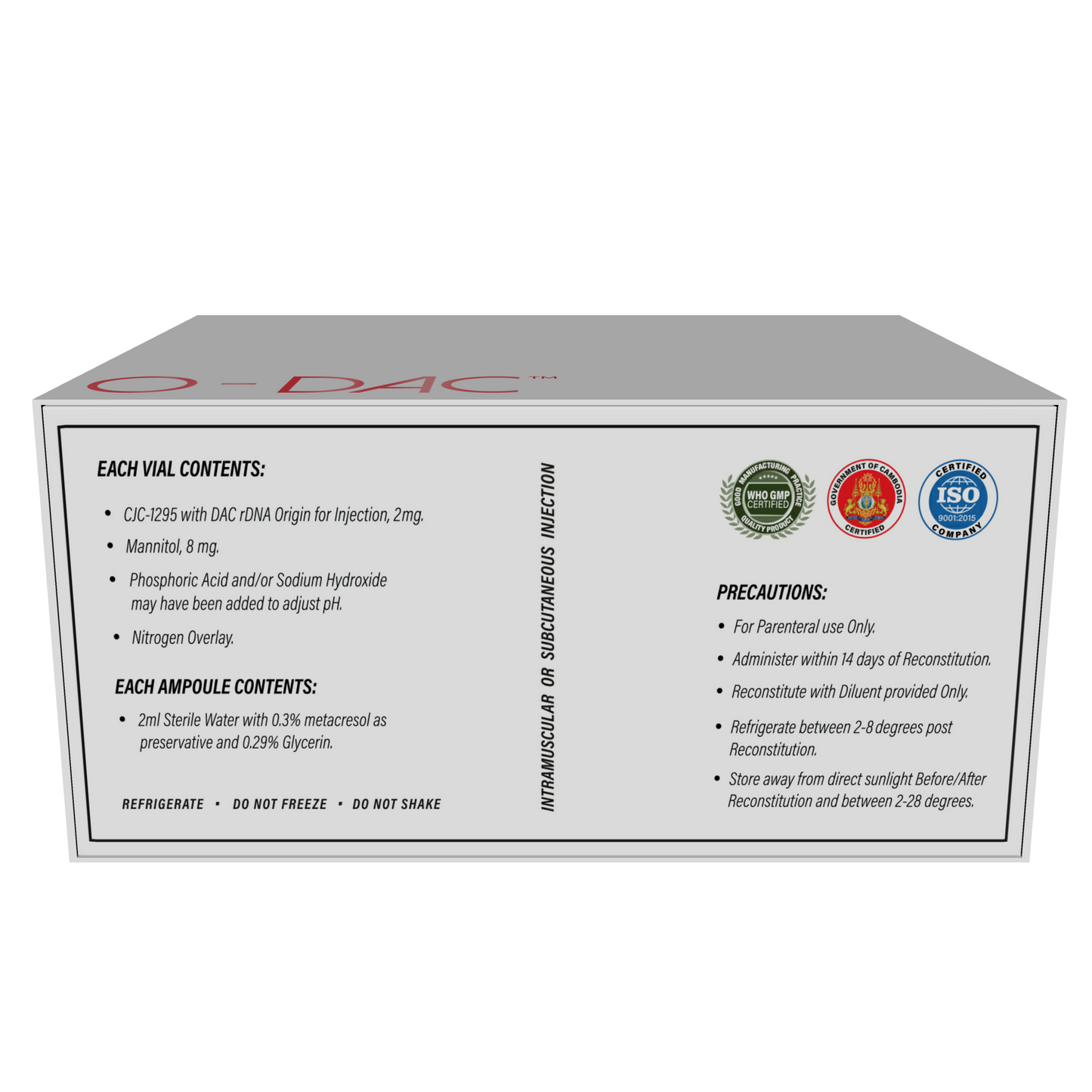 TVANIO-DAC ( CJC with DAC) : Powerful Growth Hormone Stimulation for maximum Growth, fat loss and recovery.