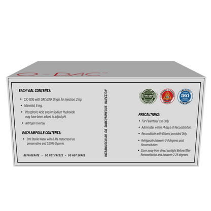 TVANIO-DAC ( CJC with DAC) : Powerful Growth Hormone Stimulation for maximum Growth, fat loss and recovery.