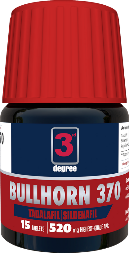 Bullhorn 370: Unleash Your Inner Vigor. Max Performance, Intense Pleasure