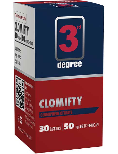 CLOMIFTY : Powerful Clomid for Cycle Support and PCT. Improves Testosterone and Sperm Count.