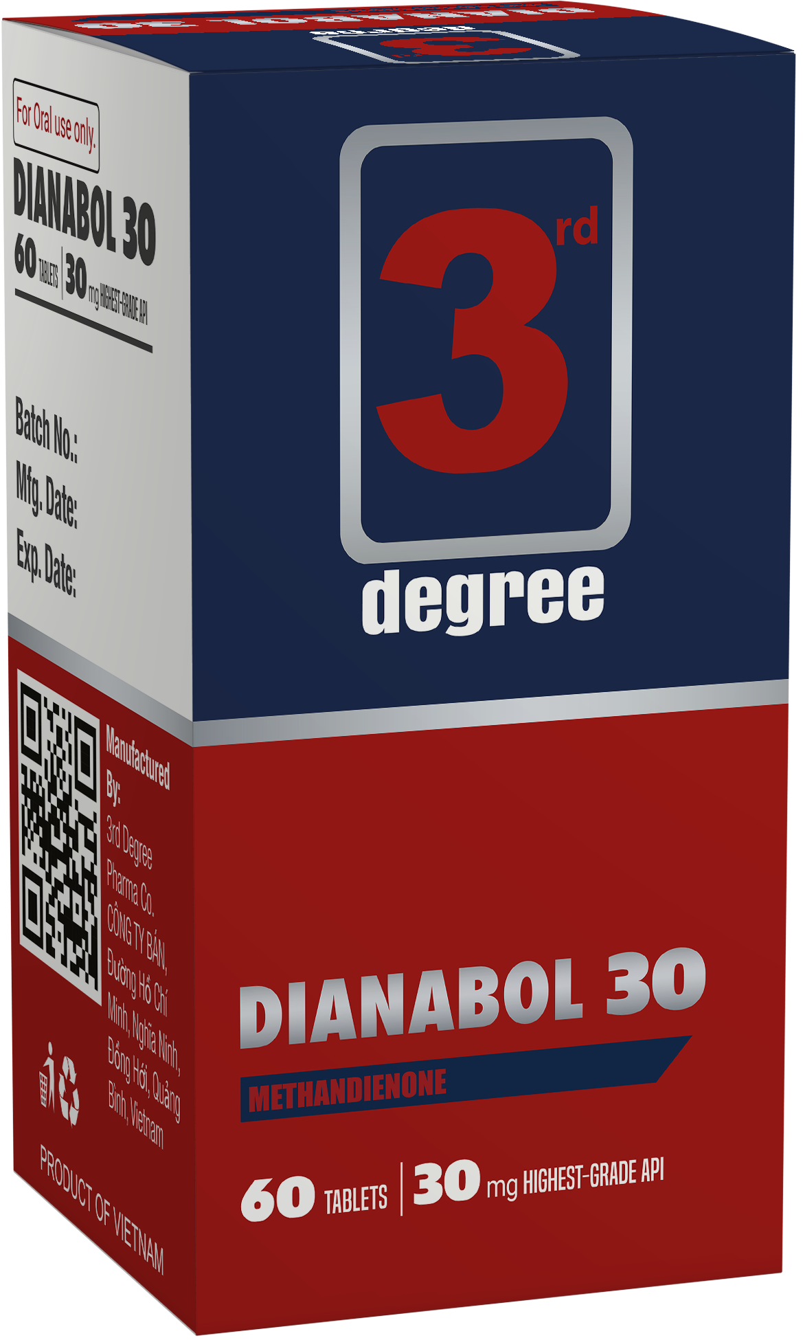 Dianabol 30: Classical salt for Mega Muscle Mass and Immense Power. Only DIANABOL COBALAMINUSION™ enhanced !