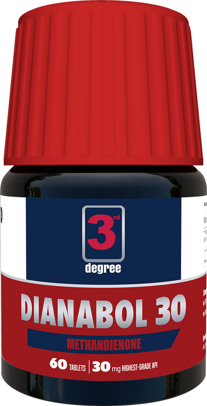 Dianabol 30: Classical salt for Mega Muscle Mass and Immense Power. Only DIANABOL COBALAMINUSION™ enhanced !