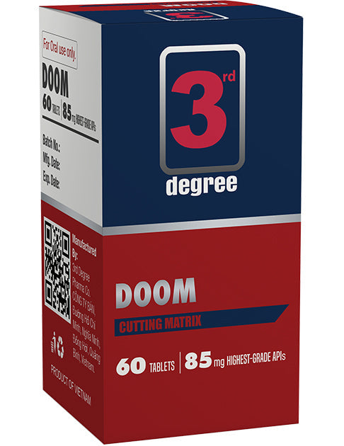 3rd degree DOOM: 85mg/Tab A Powerful Cut Mix of most effective Cutting & Fat loss Steroids.