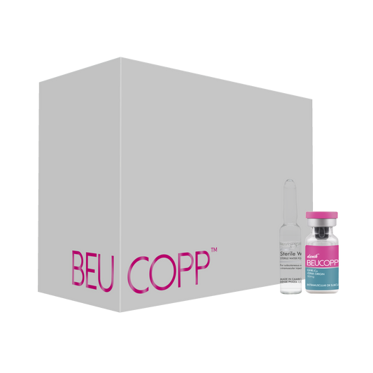 BEUCOPP ( GHK-Cu):  Most powerful Anti ageing effects by enhancing collagen and elastin production.