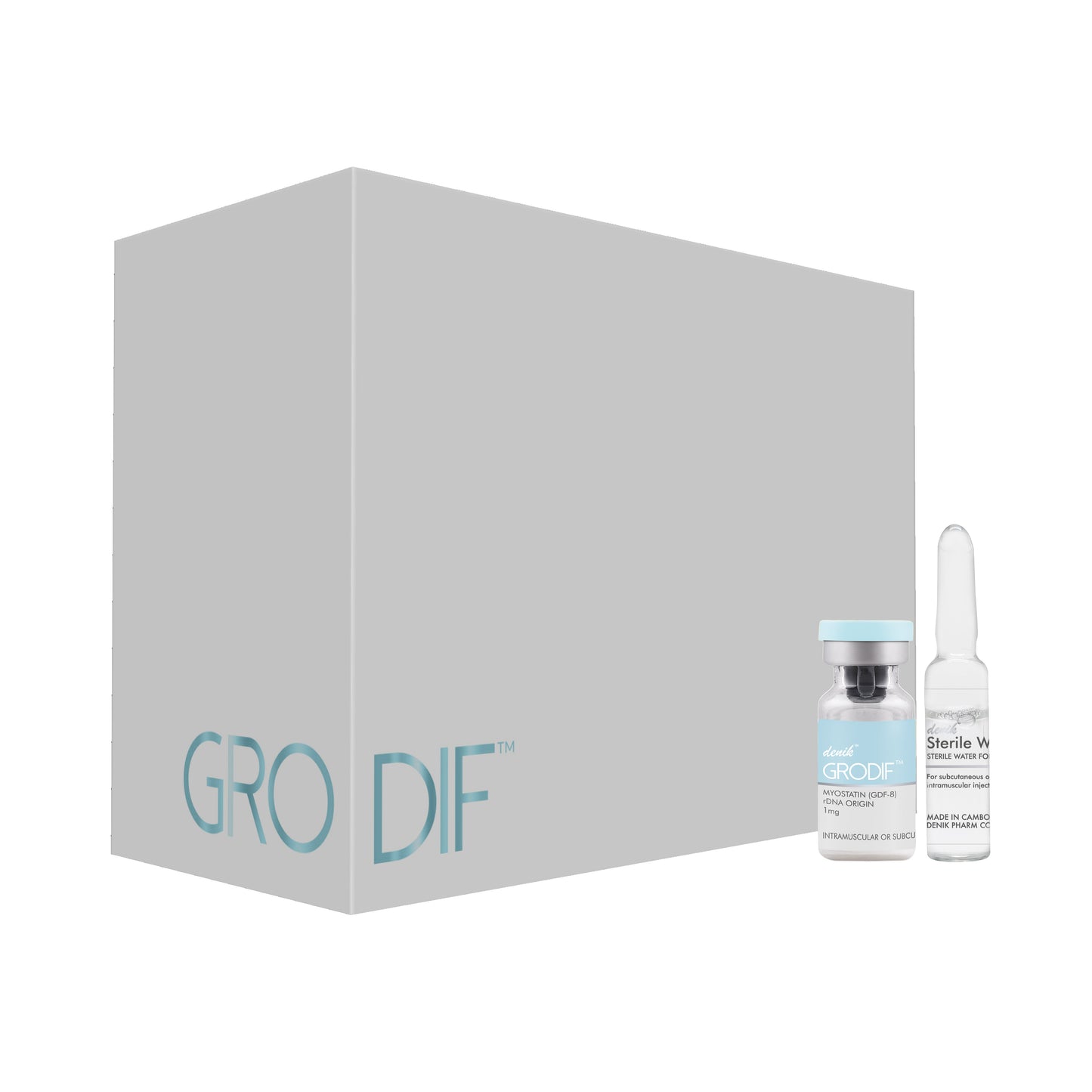 GRODIF (Myostatin GDF-8 propeptide ): Unlimited Muscle gain Potential Unlocked with Most Powerful Myostatin Blocker