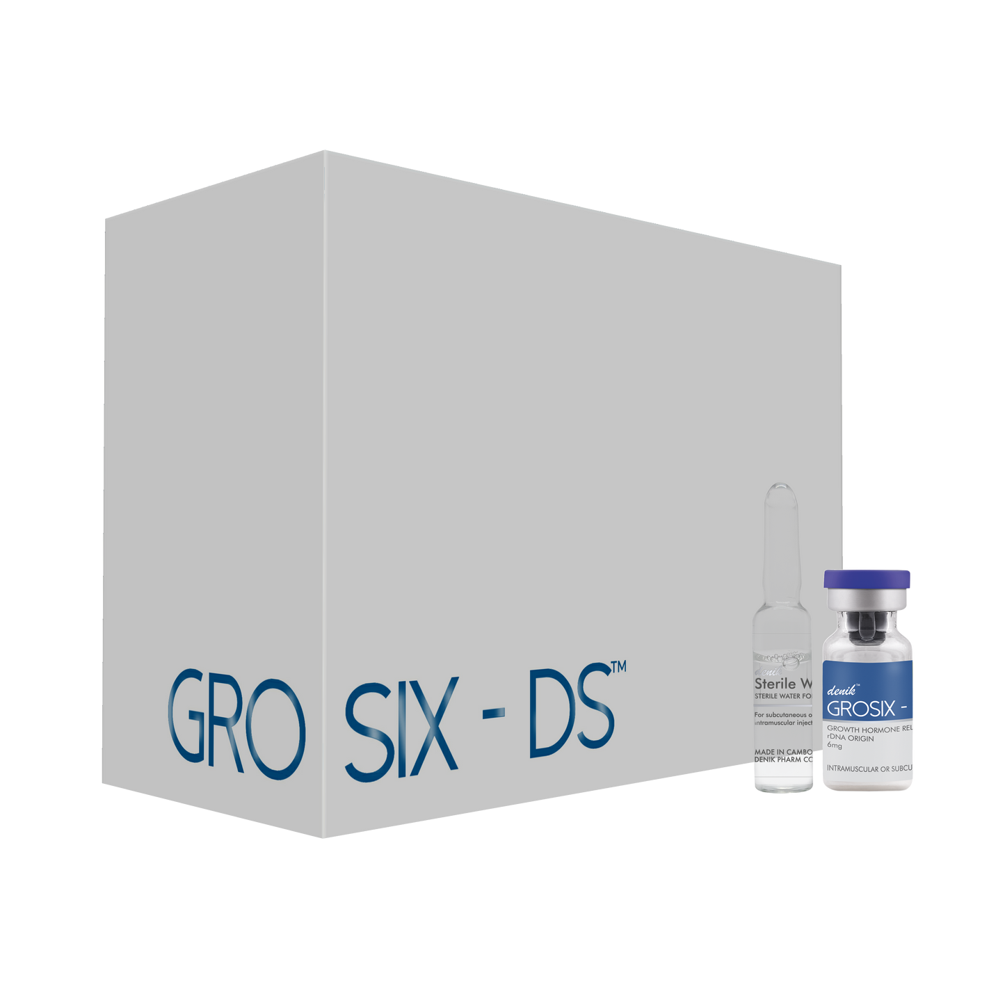 GROSIX-DS(GHRP-6):  Powerful GHRH for Growth, Performance, recovery and Anti ageing. GRHELIN for bigger Diet and Massive Bulk.