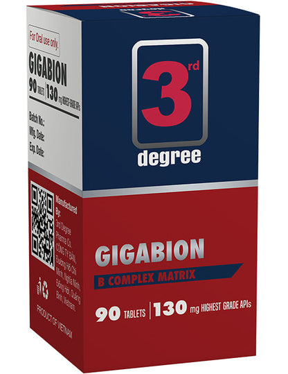 GIGABION: B-Complex Max - Enhanced Formula for Total Health and Vitality Boost