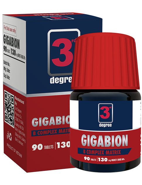GIGABION: B-Complex Max - Enhanced Formula for Total Health and Vitality Boost