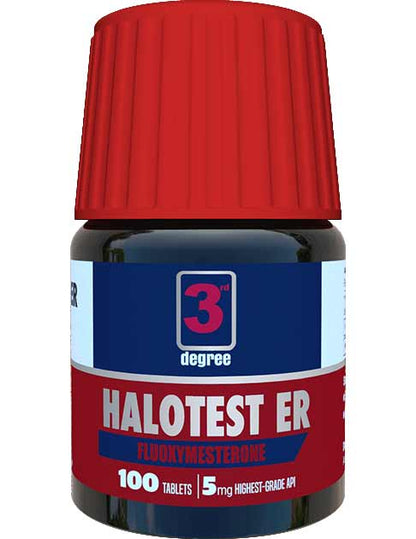 HALOTEST ER: Extreme Boost in Power. Best For Leaner, Harder & Drier Muscles with 0 weight gain.