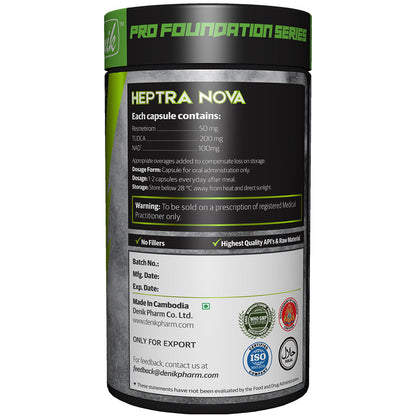 HEPTRA NOVA® | FDA-Approved Liver Support with Resmetirom, TUDCA & NAD+ (Clinically Proven for NAFLD/NASH)