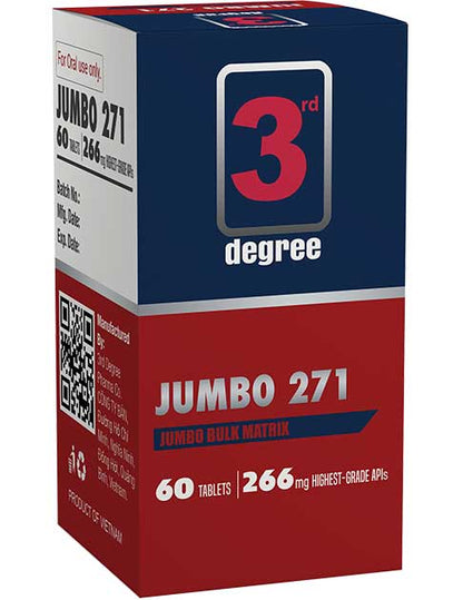 JUMBO 271: Jumbo Oral Bulk Mix of 266mg of Powerful Bulking Anabolics Each Tab.