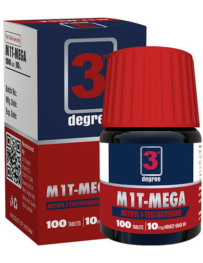 M1T-MEGA: Methyl-1-Testosterone for Powerful clean, lean and dry gains with Immense Power and strength.