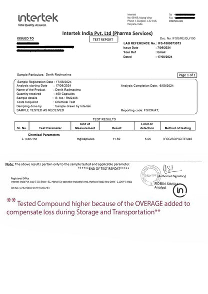 Unlock Mega Muscle Power: RADMAXIMA - Potent SARM for Superior Gains