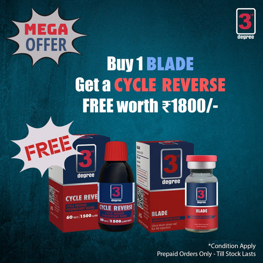 BLADE: 450mg of TPP, T Prop, TrenA & Masterone Every Shot Super SHredder Mix for Shredded, Sharp, HD Muscles and Physique.