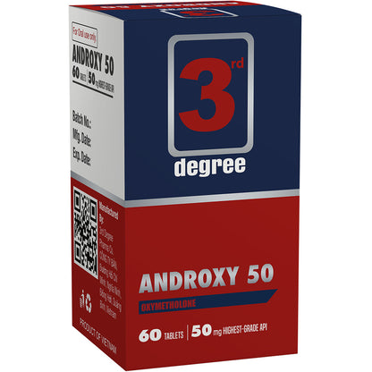 ANDROXY 50: OXYMETHOLONE for Massive Muscles and Power. Strongest Oral Steroid for Quick Bulk