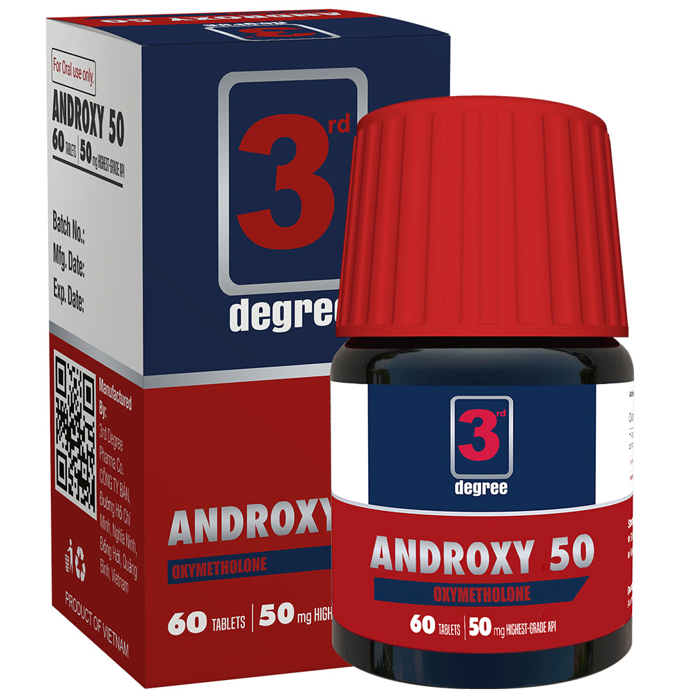ANDROXY 50: OXYMETHOLONE for Massive Muscles and Power. Strongest Oral ...